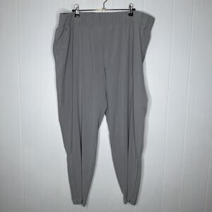 Coolibar Women’s Sprinter Sport Pants Sun Protection UPF 50 Gray Size XXL